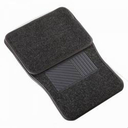 Picture of 4pc Car Mats Charcoal