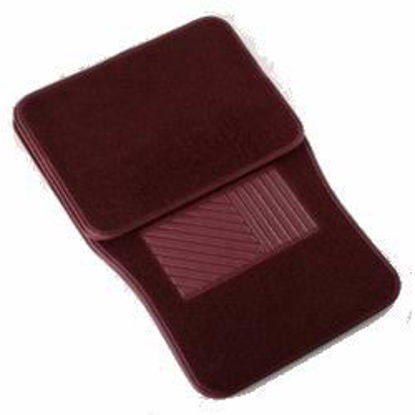 Picture of 4pc Car Mats Burgundy