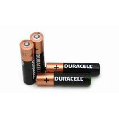 Picture of 4AAA Duracell Alkaline Battery