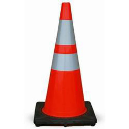 Picture of 36" Safety Cone with 2 Reflective Strips