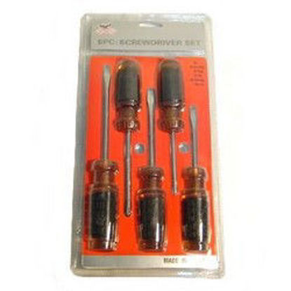 Picture of 5pc Cushion Grip Screwdriver