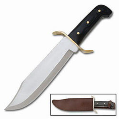 Picture of Bowie Knife w/American Frost Wood Handle