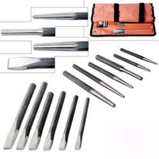 Picture of 12pc Punch & Chisel