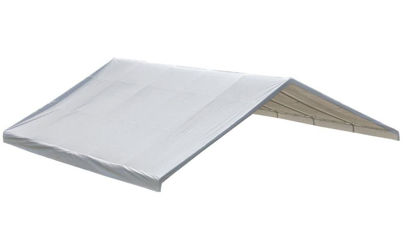 Picture of 12-ft x 20-ft White Heavy Duty Canopy Polyethylene Tarp
