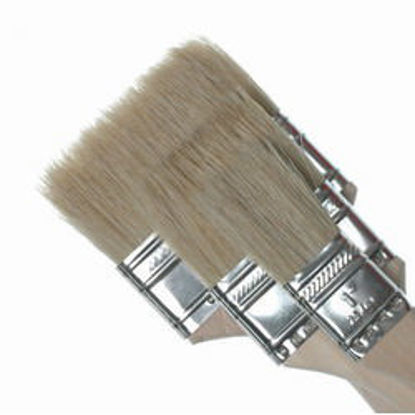 Picture of 2-1/2" Chip Brush White Bristle Palinwood Handle