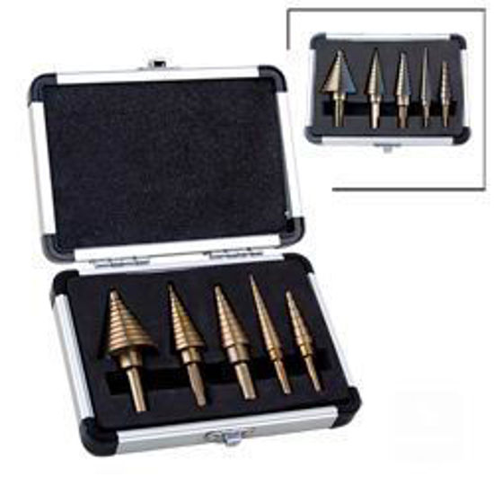 Picture of 5pcs Step Drill Bits