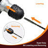 Picture of 14 Amp Corded Electric Power Rotary Tool Hammer Drill Driver 730 RPM Rotary Hammer For Heavy-Duty