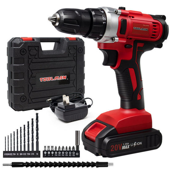 Picture of 20V Cordless Drill ZTP033 Toolman