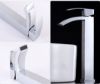 Picture of F40200H Single Handle Square Vessel Faucet, Chrome