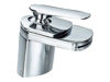 Picture of F9118BN F40118BN, Brushed Nickel Single Handle Waterfall Faucet