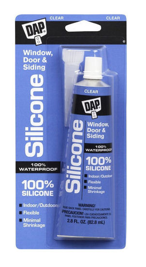 Picture of DAP 100% Silicone Rubber Window Door & Sliding CLE 2.8 Oz