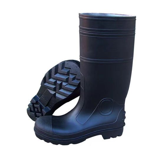 Picture of 16" PVC Boots Black 10
