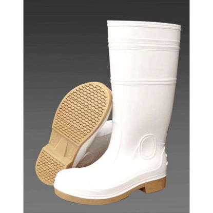 Picture of 16" Boots White w/Nitrile Sole 7