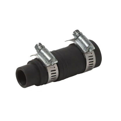 Picture of Rubber Dishwasher Garbage Disposal Connector in Black