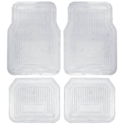 Picture of 4pc Car Mats Clear