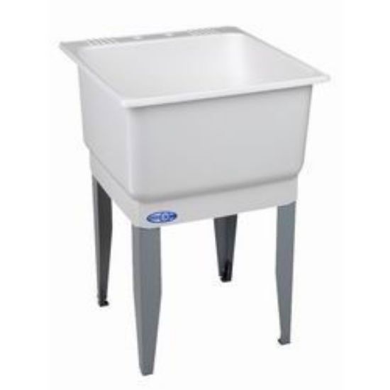 Picture of Mustee 14 Utilatub Laundry Tub Floor Mount
