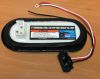 Picture of 2 Red 6" Oval Trailer Lights 10 LED Stop Turn Tail Truck Sealed w Grommet Plug