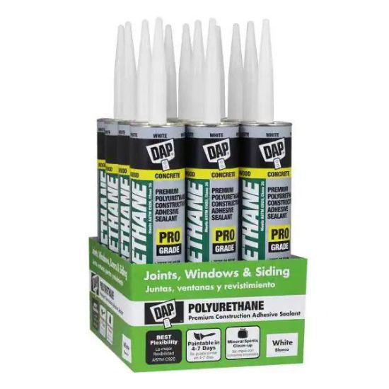 Picture of White DAP® Premium Polyurethane Construction Sealant 10.1oz