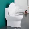 Picture of Plastic Round Toilet seat White