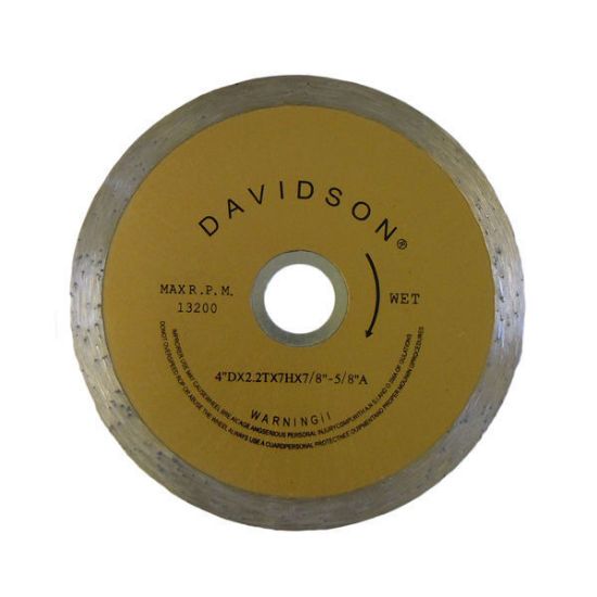 Picture of 4" Diamond Blade (Wet)